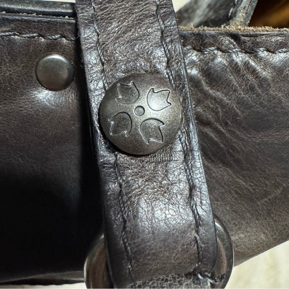 Patricia Nash Black Leather Tote or Laptop Bag - Picture 2 of 16